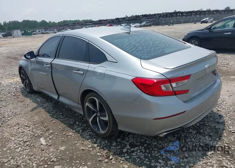 2018 Honda Accord Sport from USA, damaged, VIN 1HGCV1F3XJA192420